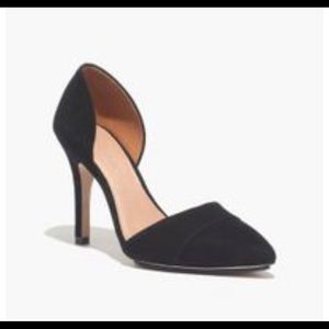 madewell d’orsay black heel